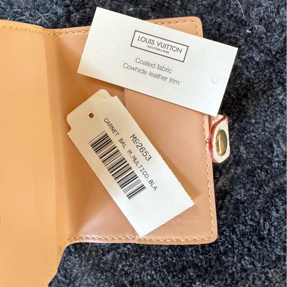 Louis Vuitton White Multicolor Monogram Address Book & Cover - Picture 8 of 9